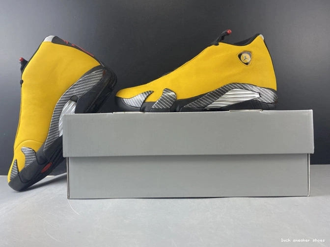 Reps LUCY RETRO AIR JORDAN GOLD 14 BQ3685-706 UNIVERSITY 0717